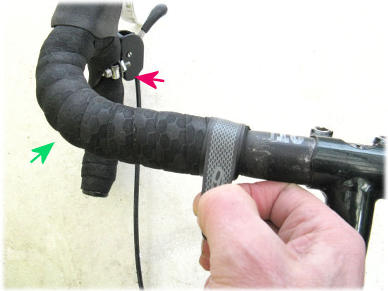Finishing -- shingle effect, exposed Sachs clamp parts, and tape