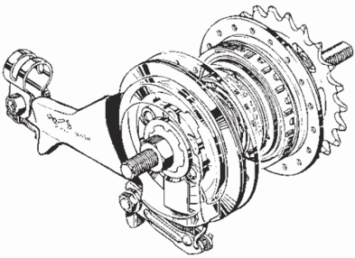 Shimano Nexus 4-speed hub