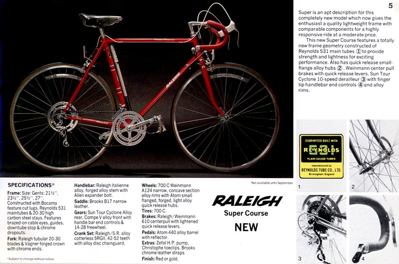1976 Raleigh Professional