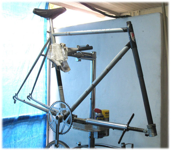 Park frame straightener