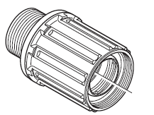 Shimano M640 cassette body