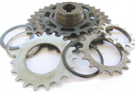 Sun tour Pro Compe with the rare13T outer position.