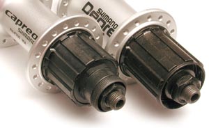 Comparison of Capreo and Standard Freehubs