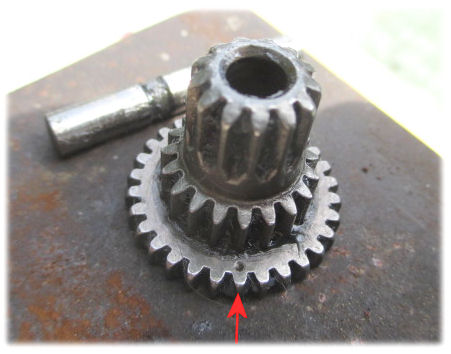 Timing of nexus 4-speed hub planet gear