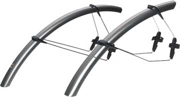 Clip-on fenders