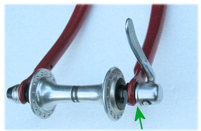 Quick release in open position