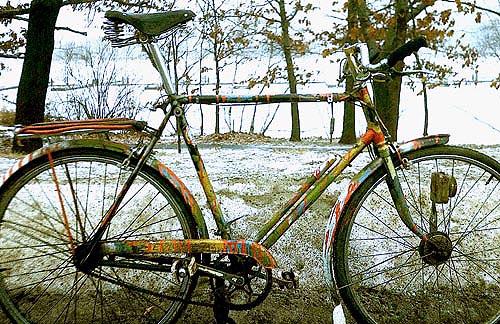 Sheldon's Robin Hood bicycle