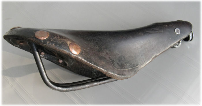 Finished work on saddle