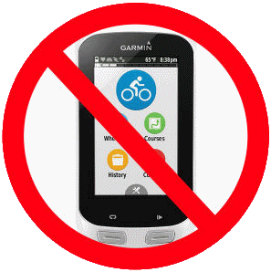 Just say no to GPS!