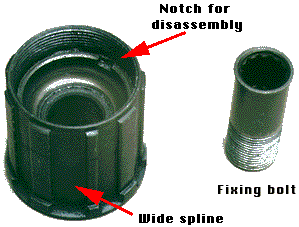 Freehub body attachment
