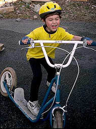 scooting