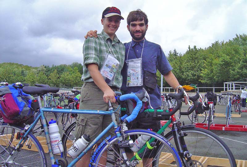 Emily and Jake, Paris Brest Paris 2007 Fixed Gear
