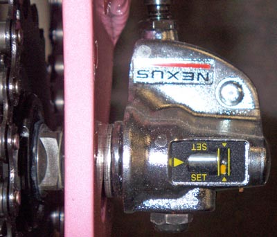 Nexus 3-speed bellcrank adjustment