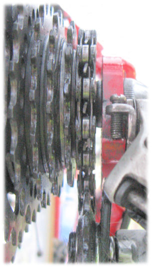 Sprocket-to droput spacing