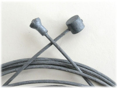 Double-ended brake cable